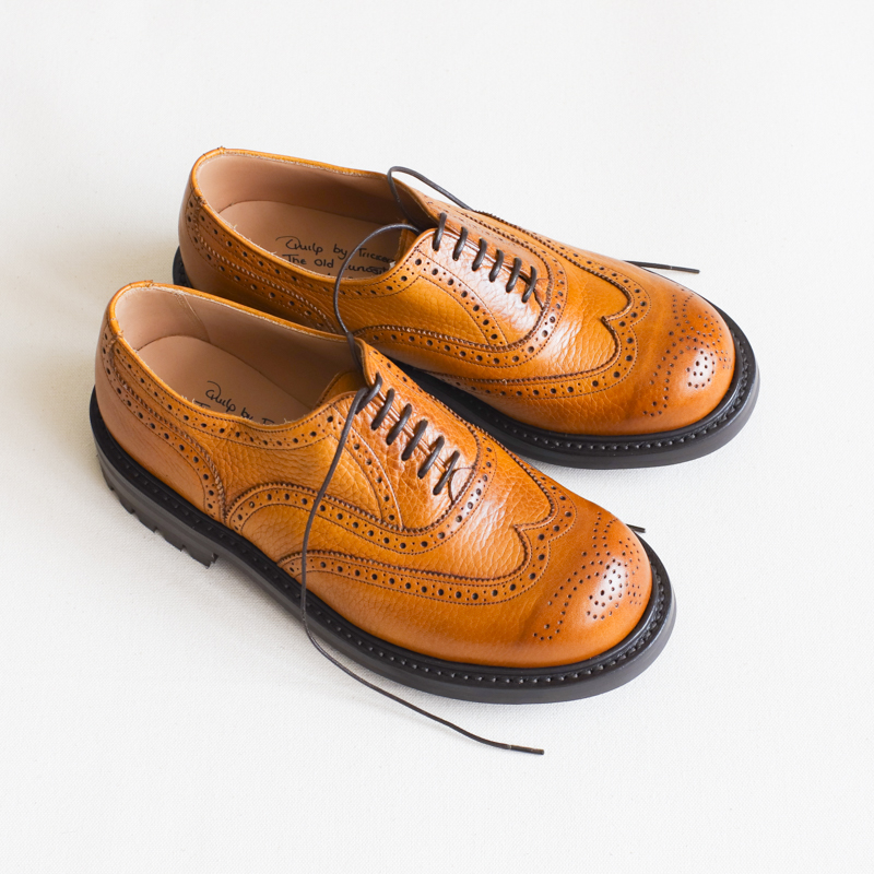 QUILP by Tricker's  シューズ　ツートンフルブローグ
